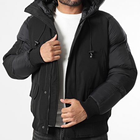 KZR - Doudoune Capuche 199 Noir