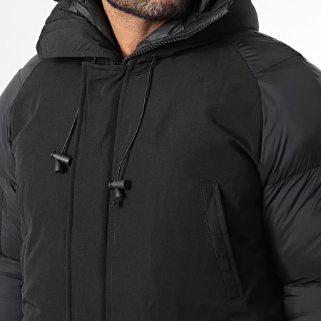 KZR - Doudoune Capuche 199 Noir