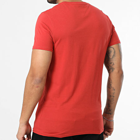 Tommy Jeans - Tee Shirt Slim Jersey 4411 Rouge