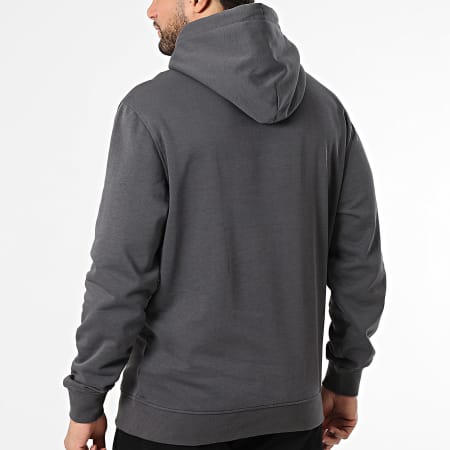 Tommy Jeans - Sweat Capuche Linear Logo 0746 Gris Anthracite