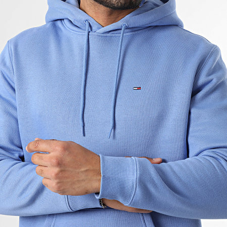 Tommy Jeans - Sweat Capuche Flag 0742 Bleu