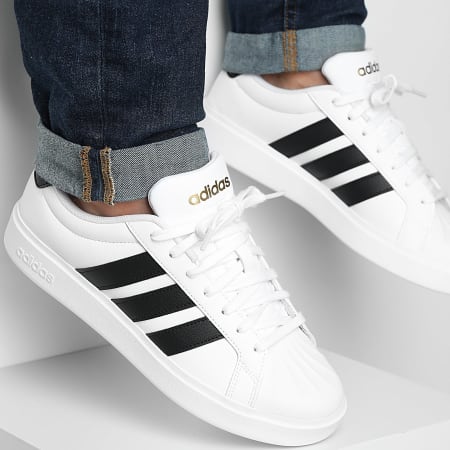 Adidas Sportswear - Baskets Streettalk JP8275 Footwear White Core Black Gold Metallic