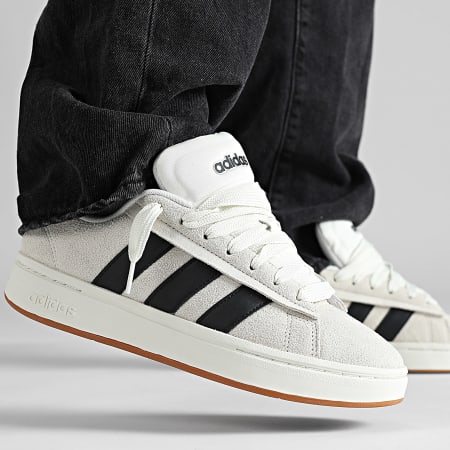 Adidas Sportswear - Baskets Grand Court Alpha 00s IH1351 Off White Core Black Gum 10