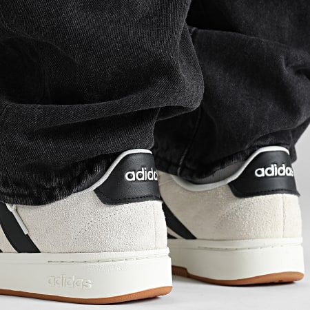 Adidas Sportswear - Baskets Grand Court Alpha 00s IH1351 Off White Core Black Gum 10