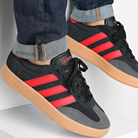 Adidas Sportswear - Baskets Barreda JP5934 Core Black Better Scarlet Gum 10
