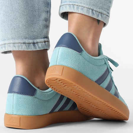 Adidas Performance - Zapatillas Mujer VL Court 3.0 K IH3949 Mint Ton Preloved In Silver Metallic