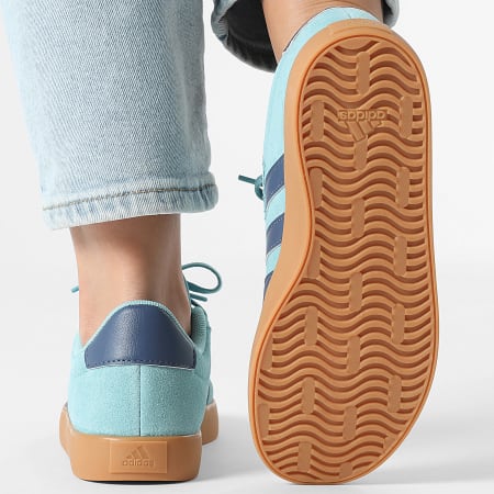 Adidas Performance - Zapatillas Mujer VL Court 3.0 K IH3949 Mint Ton Preloved In Silver Metallic