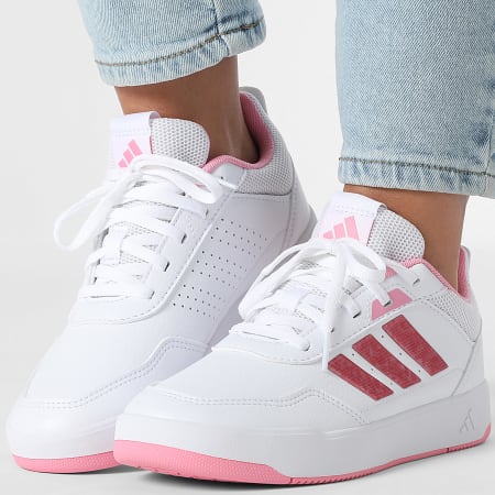 Adidas Performance - Zapatillas Mujer Tensaur Sport 3.0 K JQ1858 Footwear White Bliss Pink Grey Two