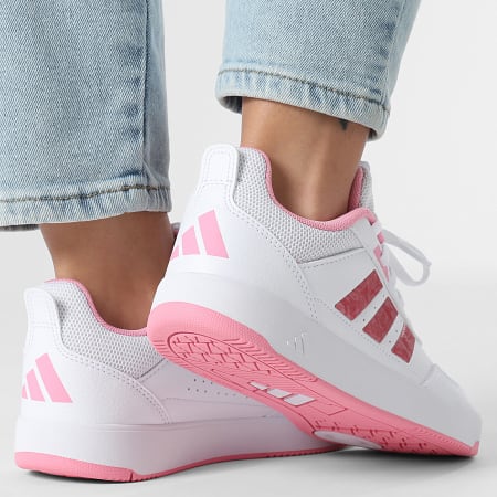Adidas Performance - Zapatillas Mujer Tensaur Sport 3.0 K JQ1858 Footwear White Bliss Pink Grey Two