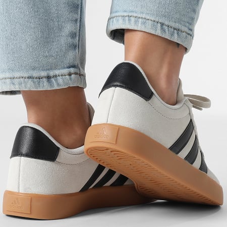 Adidas Performance - Zapatillas Mujer VL Court 3.0 K KI6493 Aluminium Core Black Gum 3