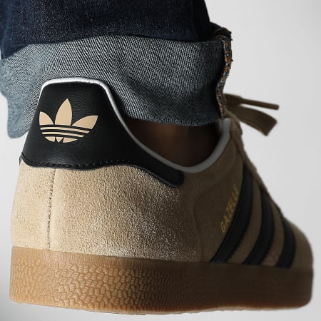 Adidas Originals - Baskets Gazelle IH9635 Magic Beige Core Black Footwear White