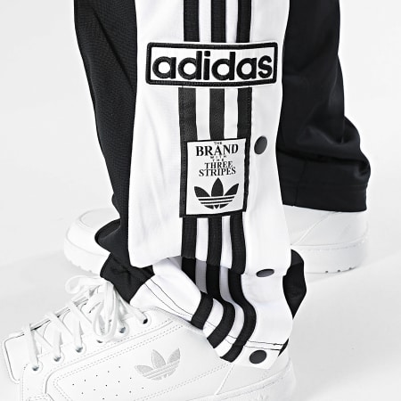 Adidas Originals - Calça Jogging A Listras Adibreak TP KD2932 Preto Branco