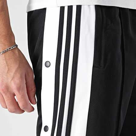 Adidas Originals - Calça Jogging A Listras Adibreak TP KD2932 Preto Branco