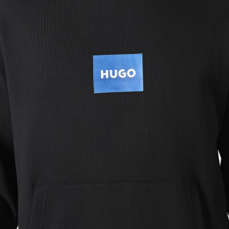 Hugo Blue - Sweat Capuche Nayohood 50556613 Noir