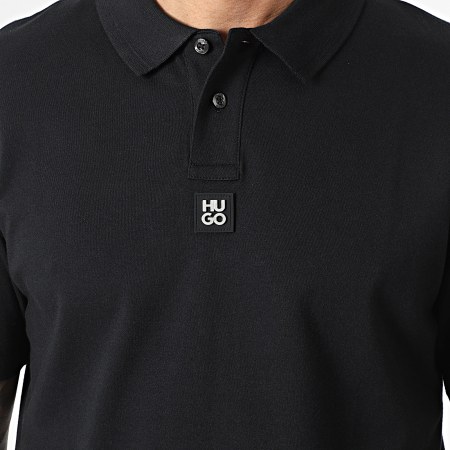 HUGO - Polo Manches Courtes Deabono 50517638 Noir