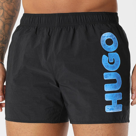 Hugo Blue - Short De Bain Splash 50556769 Noir