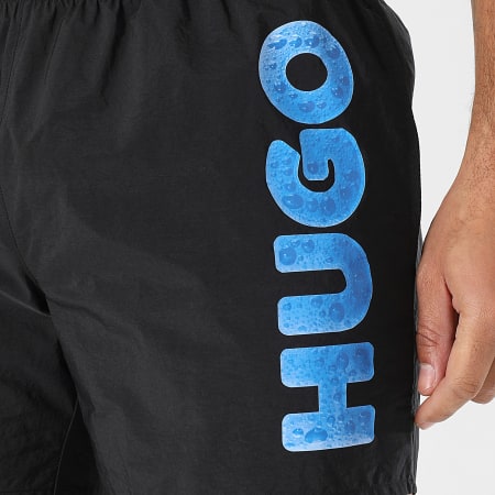 Hugo Blue - Short De Bain Splash 50556769 Noir