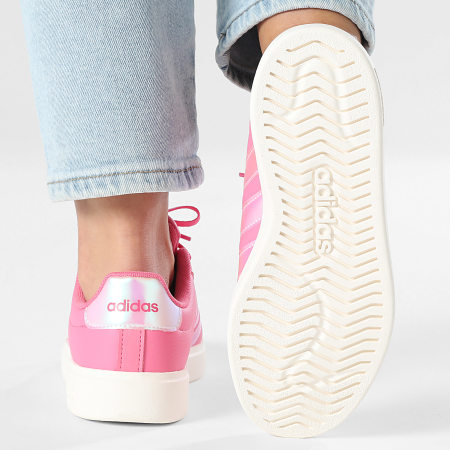 Adidas Performance - Zapatillas Mujer Streettalk J IH4330 Fusión Rosa Footwear Blanco Cuarzo Maravilla