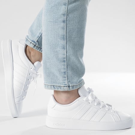Adidas Sportswear - Baskets Femme Grand Court 3.0 J JP9110 Footwear White