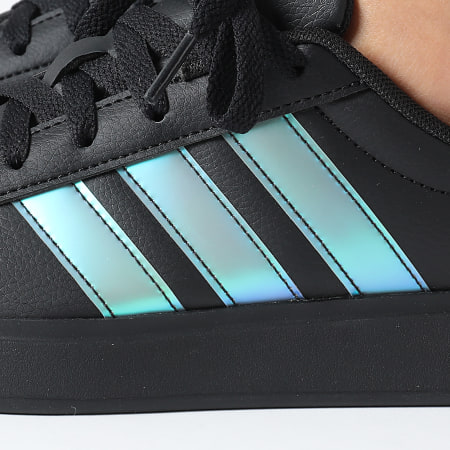 Adidas Sportswear - Women's Sneakers Streettalk J JQ1806 Core Black  Iridescent Footwear White - Ryses