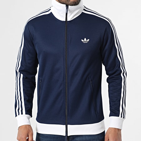 Adidas Originals - Zipped Jacket With Stripes Beckenbauer KE3526