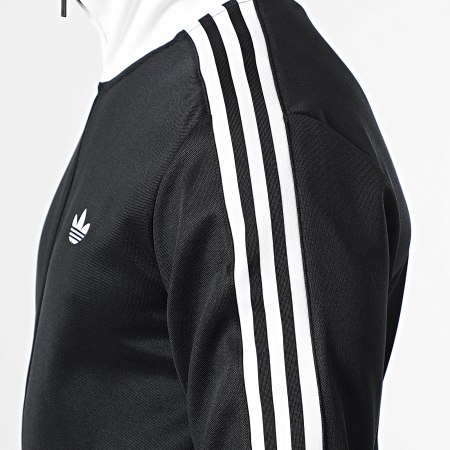 Adidas Originals - Veste Zippée A Bandes Beckenbauer KE3527 Noir Blanc