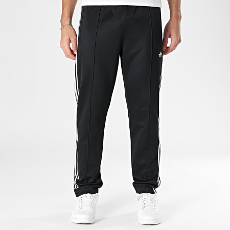 Adidas Originals - Pantalon Jogging A Bandes Classic TP KE3530 Noir Blanc