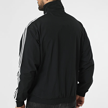Adidas Originals - Zip Jacket With Stripes Firebird KE1366 Black
