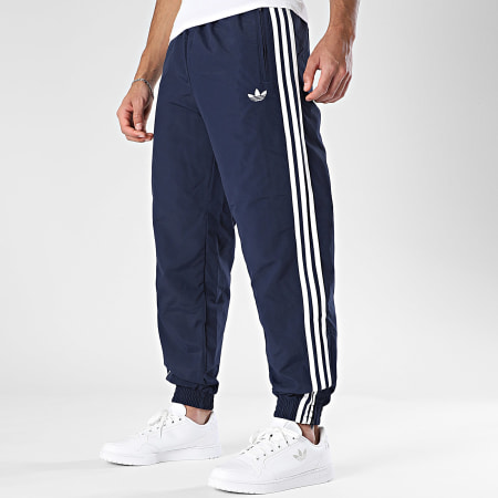 Adidas Originals - Pantalon Jogging A Bandes Firebird Woven KE1370 Bleu Marine Blanc