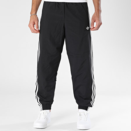 Adidas Originals - Pantalon Jogging A Bandes Firebird Woven KE1371 Noir Blanc