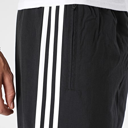Adidas Originals - Pantalon Jogging A Bandes Firebird Woven KE1371 Noir Blanc