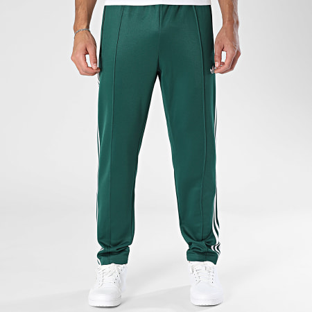 Adidas Originals - Pantalon Jogging A Bandes Classic TP KE1668 Vert Blanc