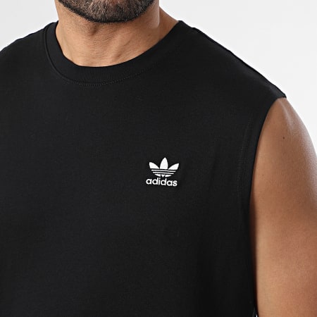 Adidas Originals - Tee Shirt Sans Manches Trefoil Essential KD0691 Noir