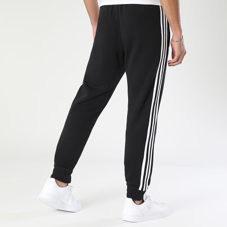 Adidas Originals - Pantalon Jogging A Bandes 3 Stripes KE3562 Noir Blanc