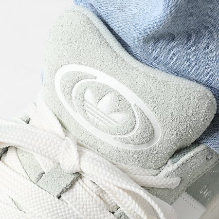 Adidas Originals - Baskets Femme Campus 00s J JQ2140 Linen Green Core White Silver Green