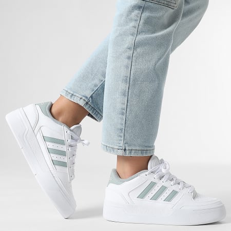 Adidas Sportswear - Baskets Femme Break Start Bold J JP6504 Footwear White Wonder Sage