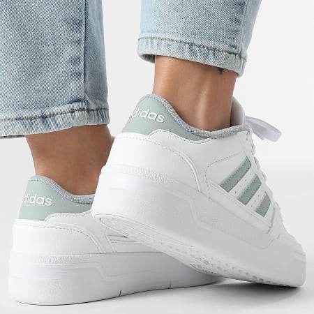 Adidas Sportswear - Baskets Femme Break Start Bold J JP6504 Footwear White Wonder Sage