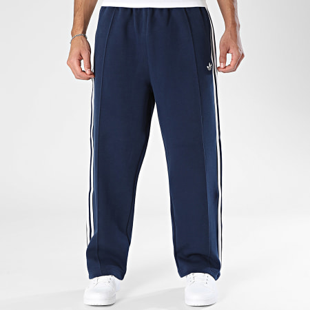 Adidas Originals - Pantalon Jogging A Bandes Spacer Drill KD4087 Bleu Marine Blanc