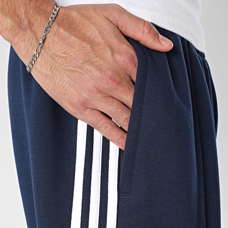 Adidas Originals - Pantalon Jogging A Bandes Spacer Drill KD4087 Bleu Marine Blanc