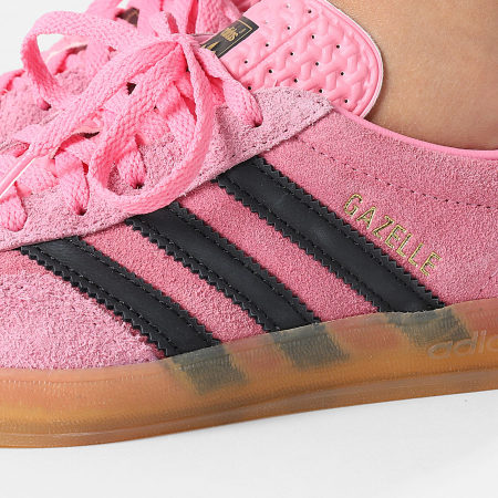Adidas Originals - Zapatillas Mujer Gazelle Indoor W IE7002 Bliss Pink Core Black Collegiate Purple
