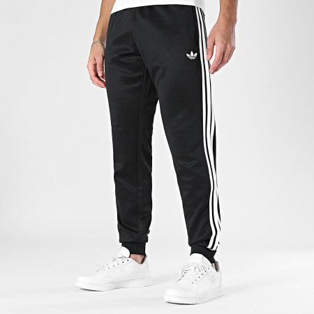 Adidas Originals - Pantalon Jogging A Bandes SST TP KE3517 Noir Blanc