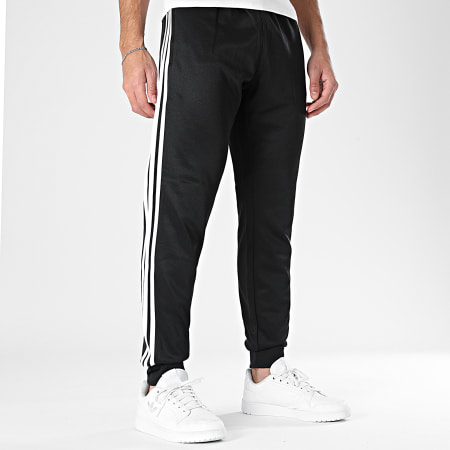 Adidas Originals - Pantalon Jogging A Bandes SST TP KE3517 Noir Blanc