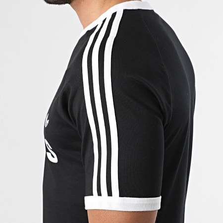 Adidas Originals - Tee Shirt A Bandes 3 Stripes Ringer KF0417 Noir