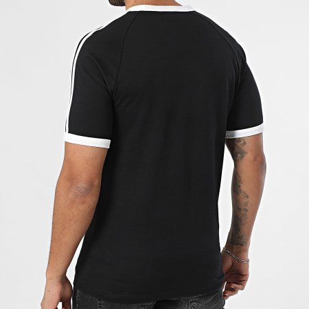 Adidas Originals - Tee Shirt A Bandes 3 Stripes Ringer KF0417 Noir