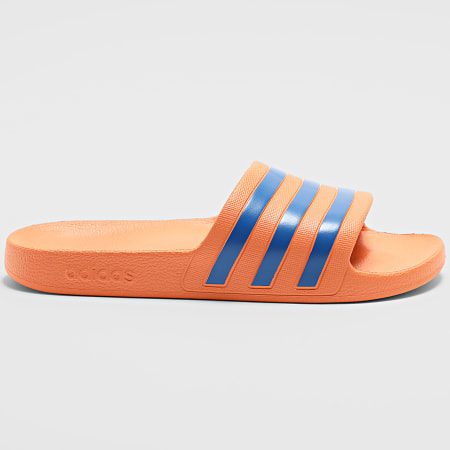 Adidas Sportswear - Claquettes Adilette Aqua IH9010 Royal Blue Dusty Orange