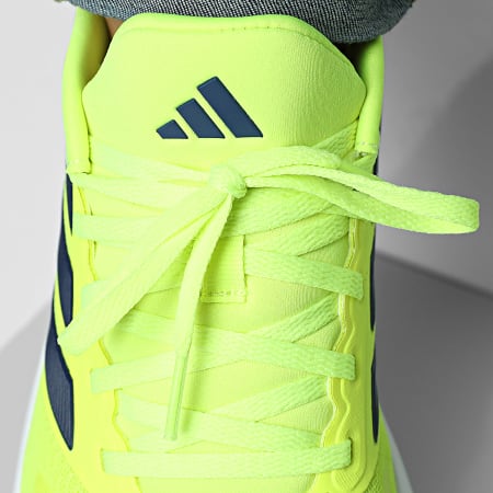 Adidas Sportswear - Baskets Runfalcon 5 JQ6980 Solar Yellow Dark Blue Footwear White