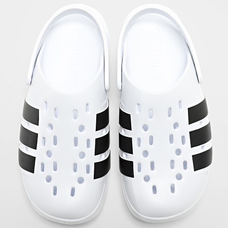 Adidas Sportswear - Claquettes Adilette Clog 2.0 JS1130 Footwear White Core Black