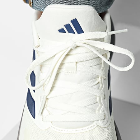 Adidas Sportswear - Baskets Runfalcon 5 JQ6977 Off White Dark Blue Dash Grey