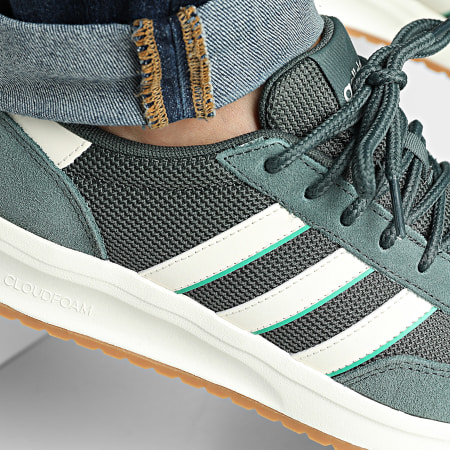 Adidas Performance - Zapatillas Run 70s 2.0 JR2406 Verde Esmeralda Blanco Claro Verde Semi Corto