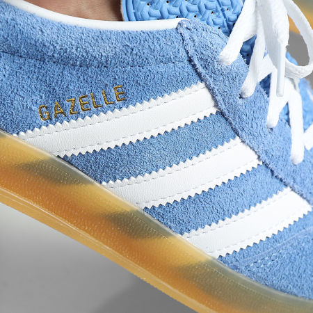 Adidas Originals - Baskets Gazelle Indoor HQ8717 Blue Fusion Footwear White Gold Metallic